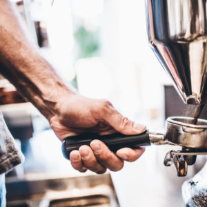 Grinding Espresso Beans